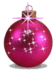 Pink ornament