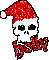 Holly - Santa Skull