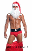 Buff hot guy dressed as Santa