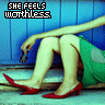 her feeling