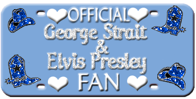 George Strait and Elvis Presley fan
