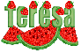watermelon strawberries teresa