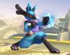 Lucario About to Attack