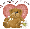 Valentino Flora Beary Heart - From my Heart to Yours