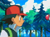 ash gets hit by a pokeball simultainiously