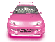 michelle pink car