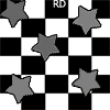 checkered stars