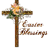 Easter Blessings cross