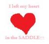 Heart in Saddle