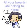 Korea owns your boobs!