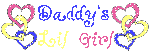 Daddy's Little Girl with Hearts