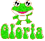 green frog gloria