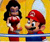 Mario perving...jk