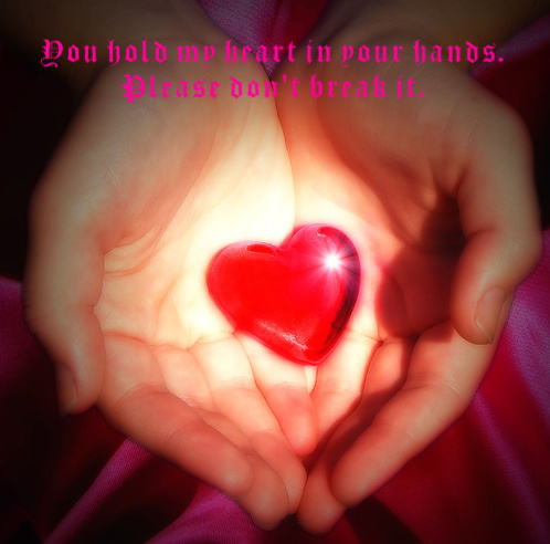 You hold my heart