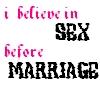 sex before marriage