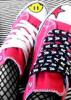 pink punk converse shoes
