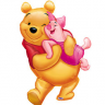 Winnie Pooh and Piglet