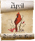 ohio state bird cardinal scroll april
