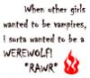 Werewolf girl