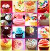 cup cake collage