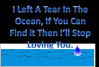 teardrops in the ocean