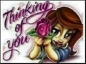 think of you