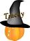 Pumpkin Witch Hat - Tracey
