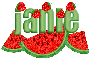 strawberries watermelon janie