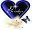 Blue Heart Kitty - Genalyn
