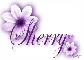 Purple Flower - Sherry