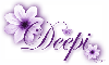 Purple Flower - Deepi