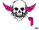 Lithium pink skull