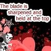 the blade