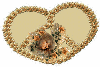 Flowered pretzel with wife