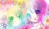 rainbow anime girls