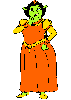 Princess Fiona - Orange/Yellow