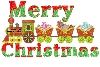MERRY CHRISTMAS/TRAIN
