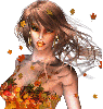 Lady of Fall Thanksgiving