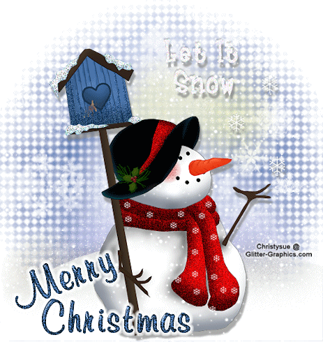 Merry Christmas snowman