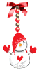 Snowman Ornament  3/5