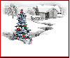 christmas tree barn snow