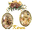 karen pinecone ornament