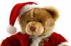 teddy bear santa