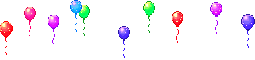 Multi-Color Birthday Balloons