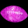 pink glass football