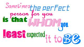 perfect person