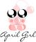 Light Pink Frosting Droplet "April Girl"