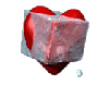 ice cube heart