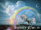 Aletha's horse and rainbow