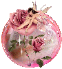 Rose fairy globe